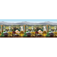 Фартук для кухни «Греция», 2000 мм